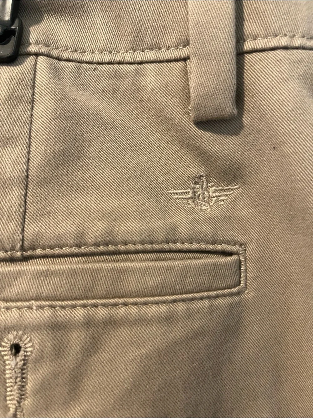Dockers Men's Tan Straight-Leg Chinos